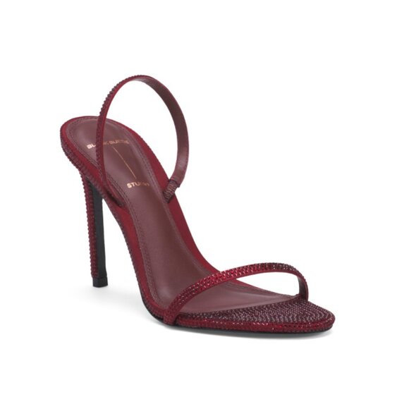 BLACK SUEDE STUDIO Syrah Made In Brazil Lucianna Heeled Sandals